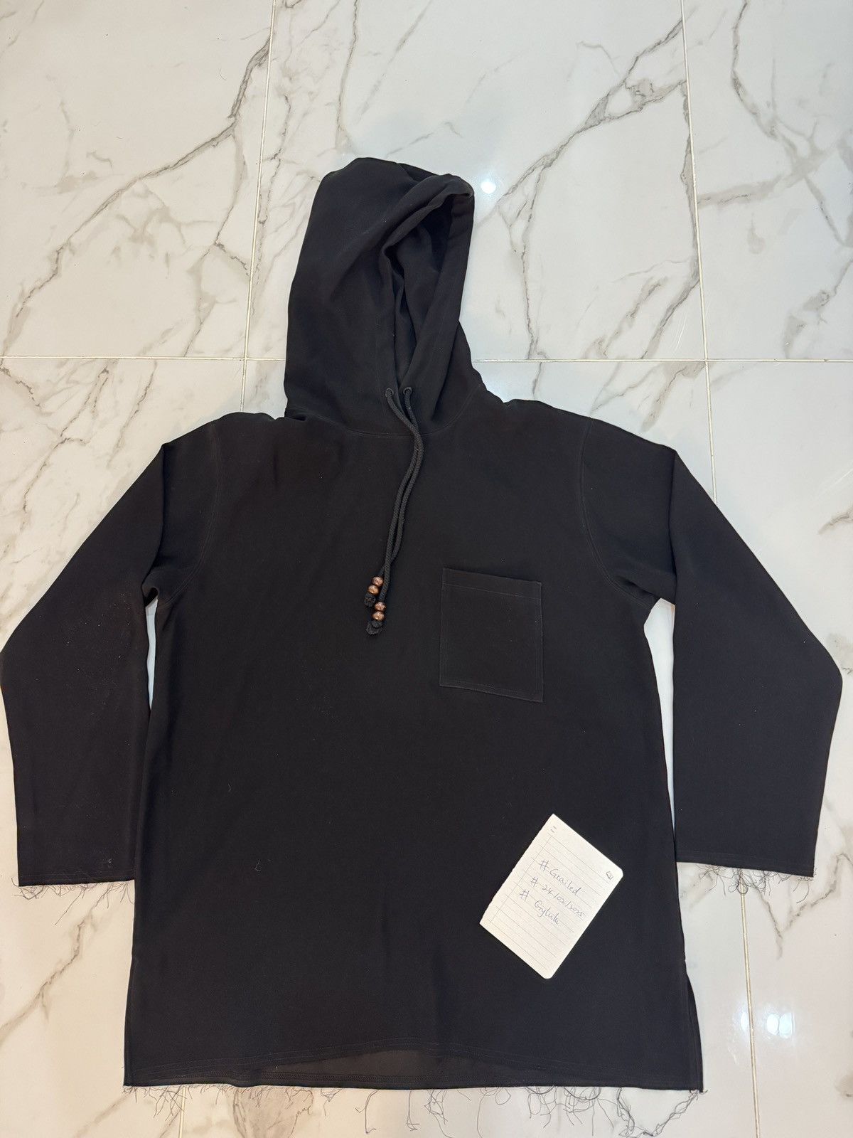 Song For The Mute Song for the mute silk black hoodie 20.1 Size US M / EU 48-50 / 2 - 1 Thumbnail