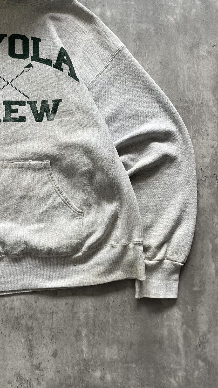 Russell Athletic × Vintage VINTAGE 1990S LOYOLA CREW HOODIE Size US XL / EU 56 / 4 - 3 Thumbnail