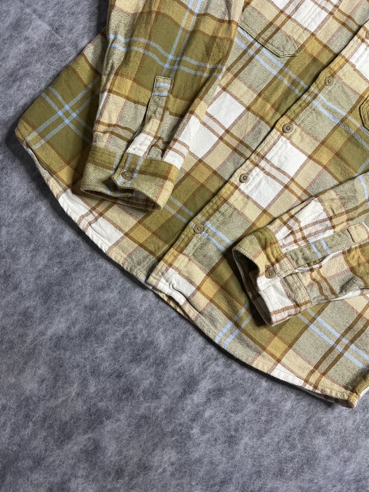 Dickies Dickies Flannel Shirt Button Up Size US XL / EU 56 / 4 - 3 Thumbnail