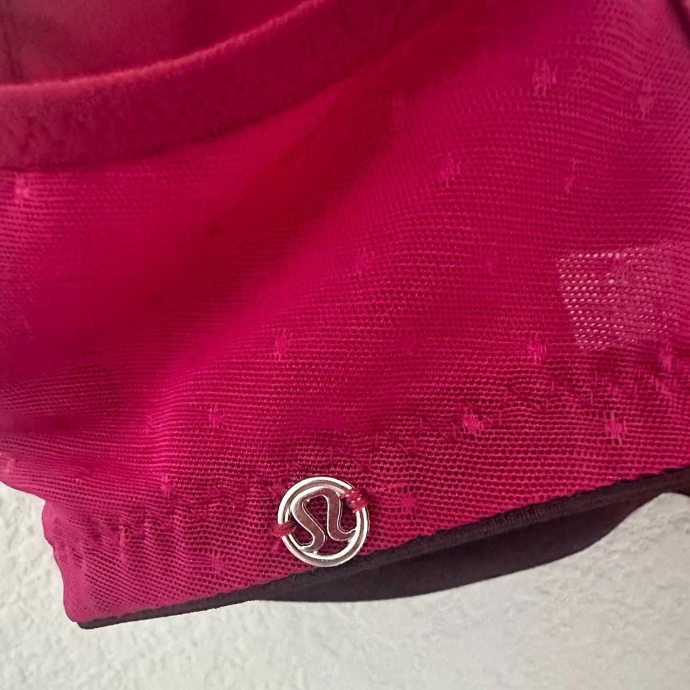 Lululemon Lululemon Boob Wired Mesh Bra Bumble Berry 32D Size ONE SIZE - 5 Thumbnail