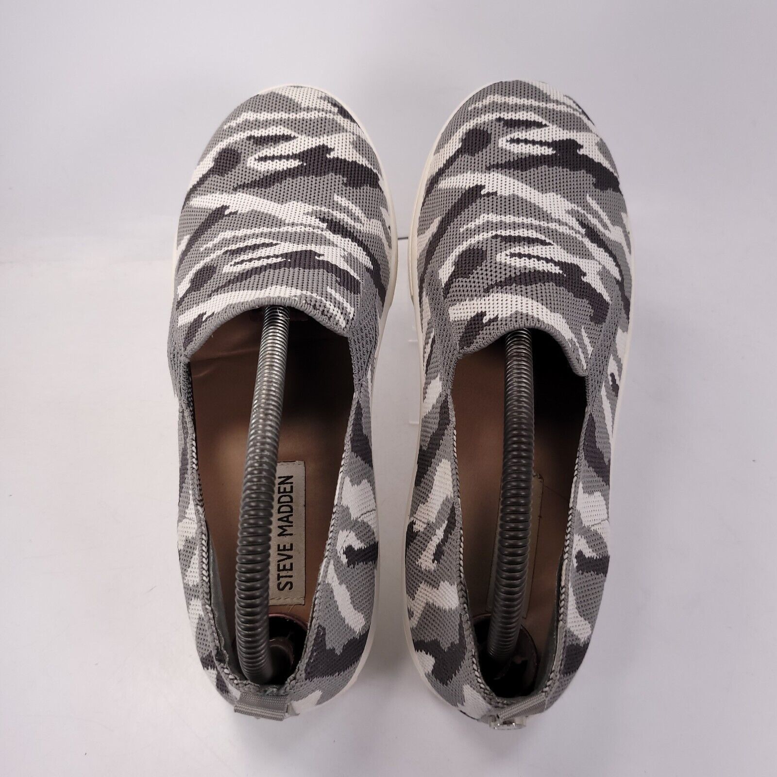 Steve Madden Steve Madden Darayl Shoe Womens Size 8.5 Gray Black White Size US 8.5 / IT 38.5 - 4 Thumbnail