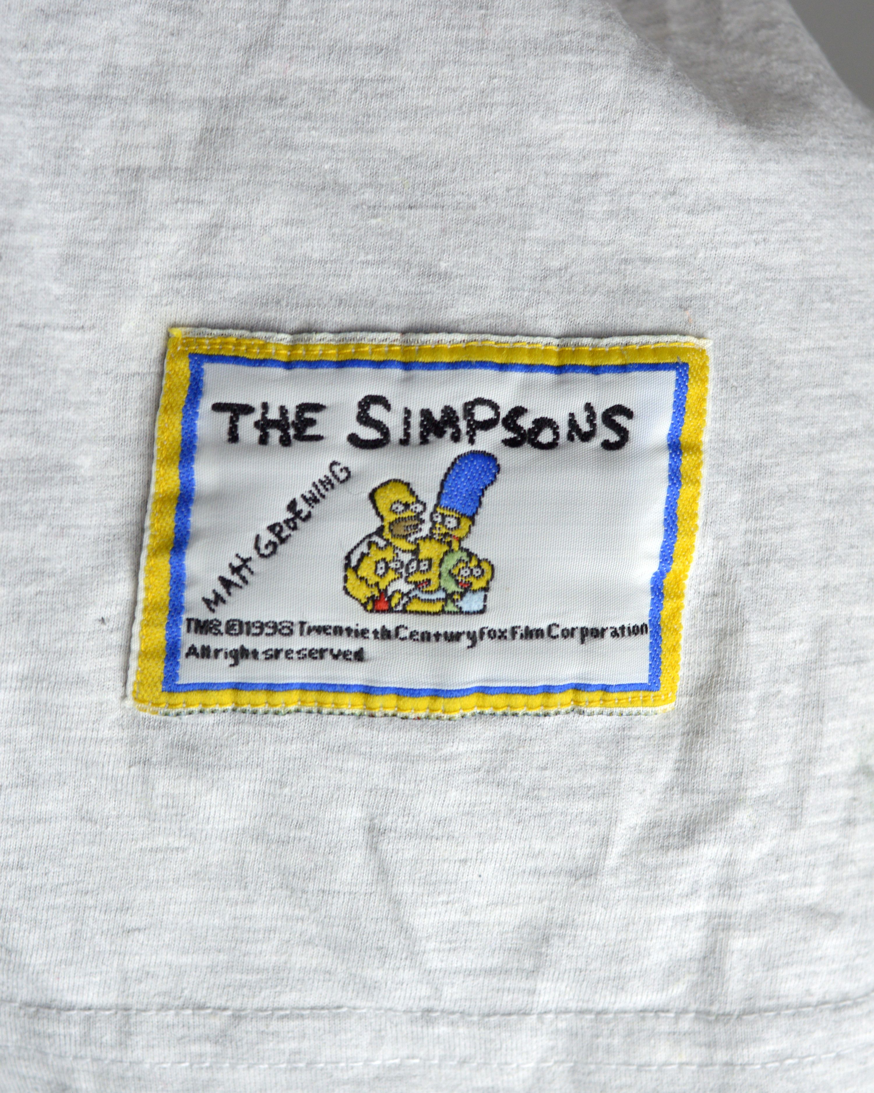 Vintage Vintage The Simpsons Homersapien 1998 t shirt Size US XL / EU 56 / 4 - 4 Thumbnail
