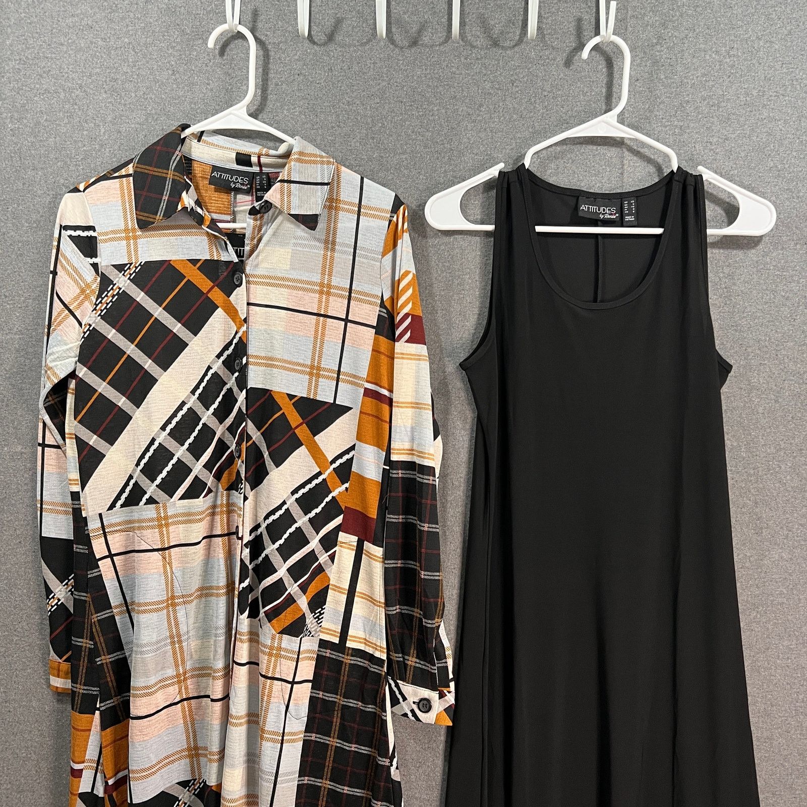 Other Attitudes by Renee Regular Duster & Sleeveless Maxi Dress S Size XS / US 0-2 / IT 36-38 - 5 Thumbnail