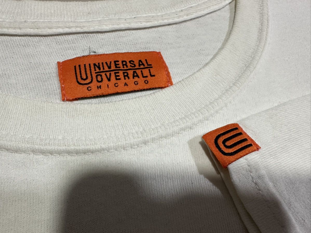 Japanese Brand × Universal Overall Chicago 🔥Vintage Universal Overall Chicago Shirt Patch Box Logo Size US L / EU 52-54 / 3 - 4 Thumbnail