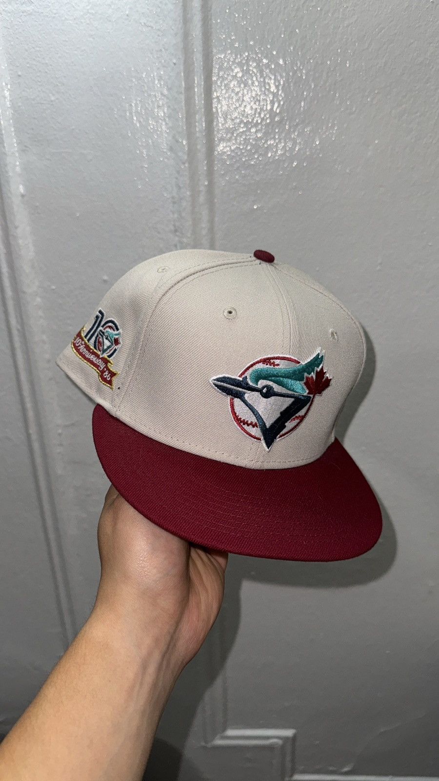 New Era New Era 59fifty Toronto Bluejays fitted hat size 7 1/2 Size ONE SIZE - 1 Thumbnail