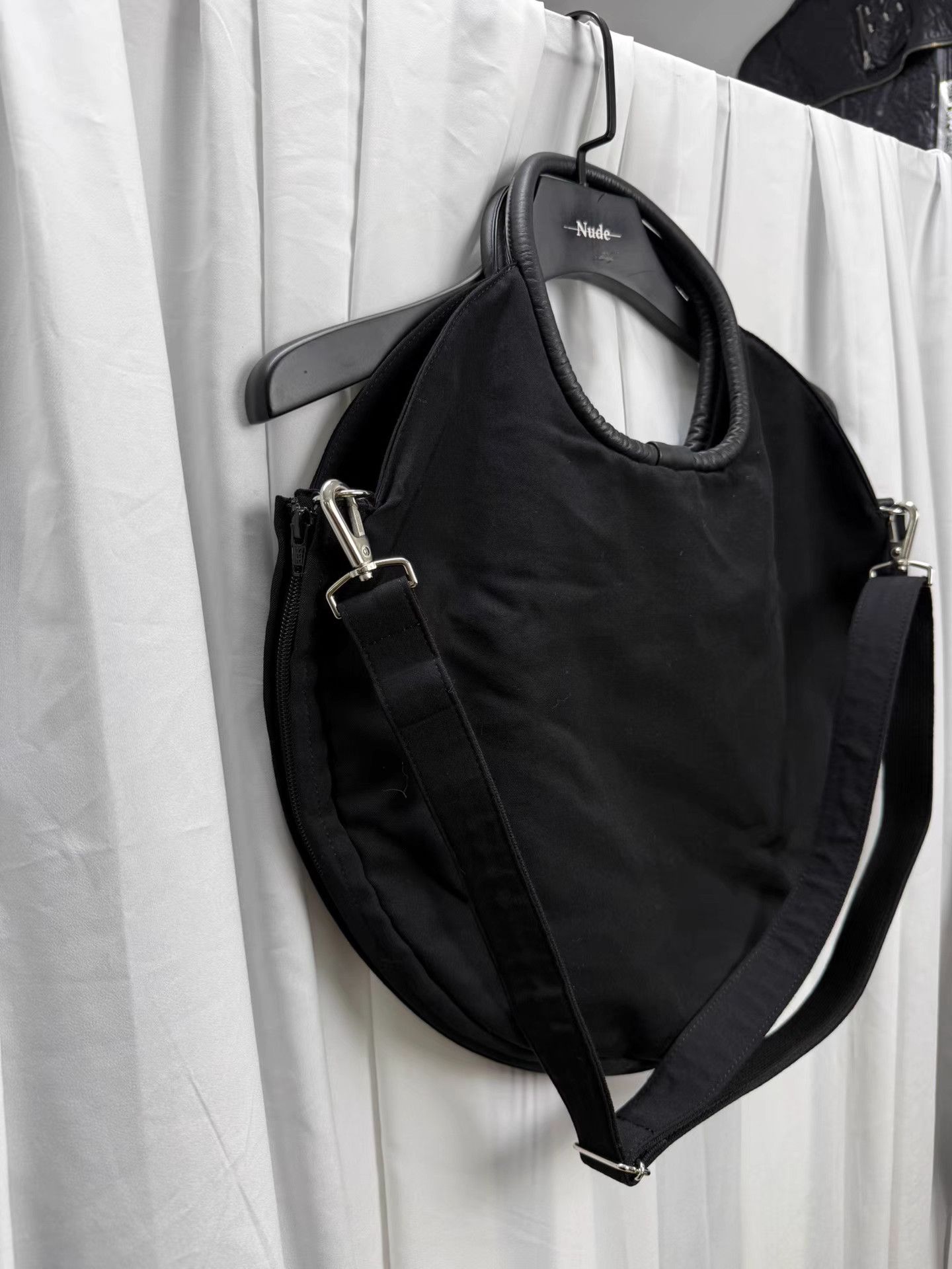 Yohji Yamamoto Yohji Yamamoto Noir Zip Ring Shoulder Bag K20 Size ONE SIZE - 2 Thumbnail