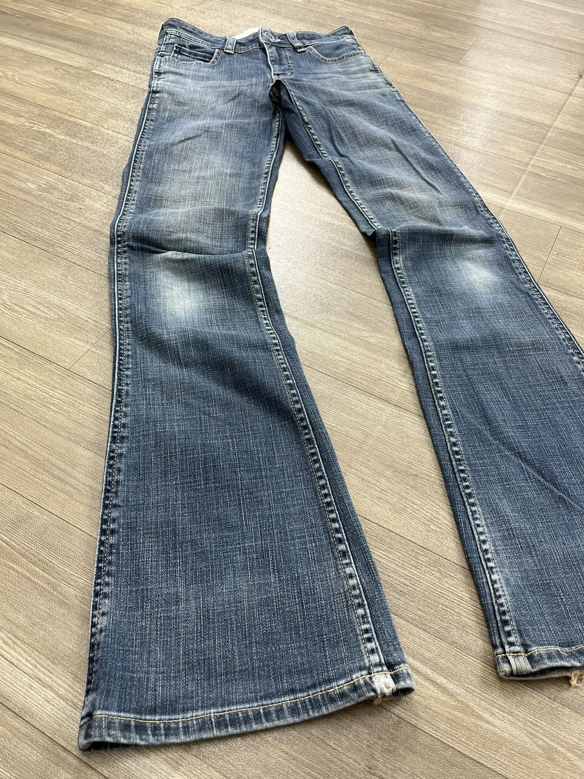 Japanese Brand 2000s Edwin Ifsixwasnine Lgb Style Bootcut Flared Jeans Y2K Size US 26 / EU 42 - 2 Thumbnail