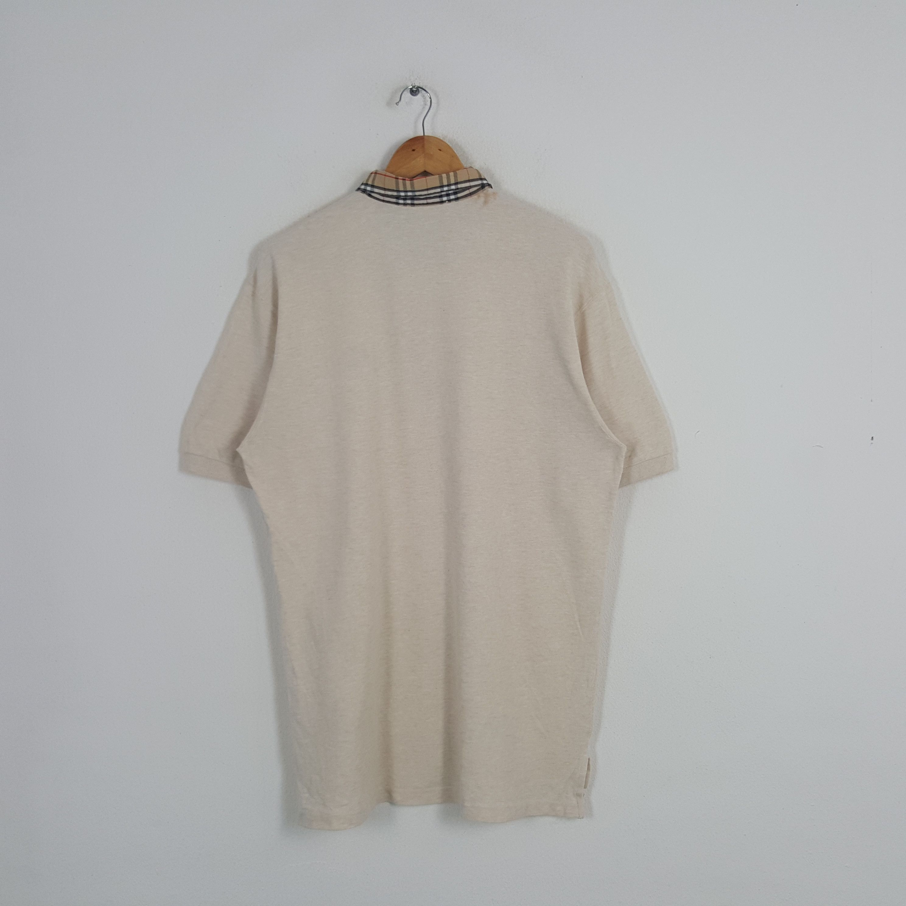 Burberry × Vintage Vintage Burberry Nova Check Designer Shirt Button Up Size US L / EU 52-54 / 3 - 3 Thumbnail
