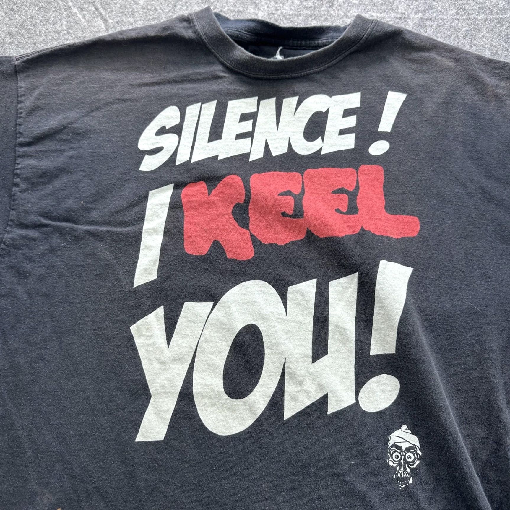 Vintage Jeff Dunham Shirt Mens 2XL Black Silence I Keel You Achmed Funny Graphic Tee Size US XXL / EU 58 / 5 - 4 Thumbnail