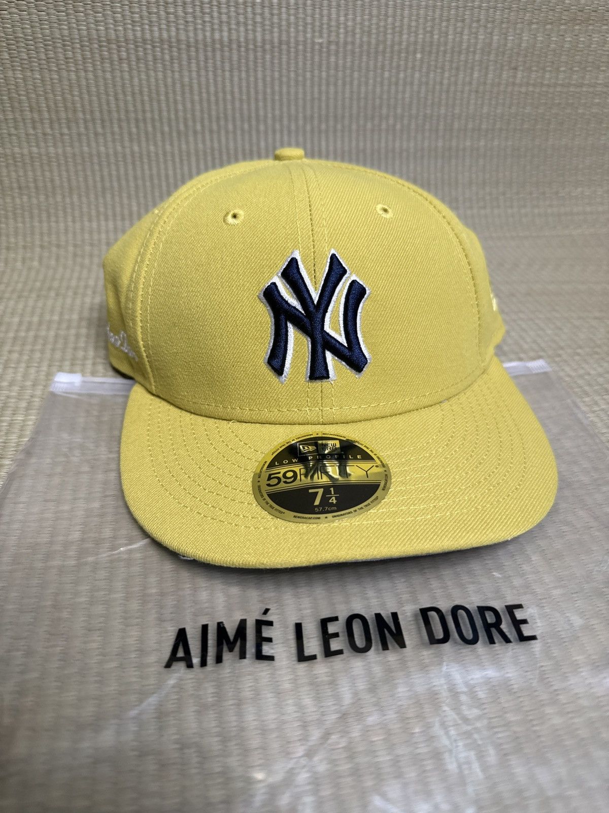 Aime Leon Dore × New Era New Aime Leon Dore New Era Fitted 7 1/4 Yellow Size ONE SIZE - 1 Thumbnail