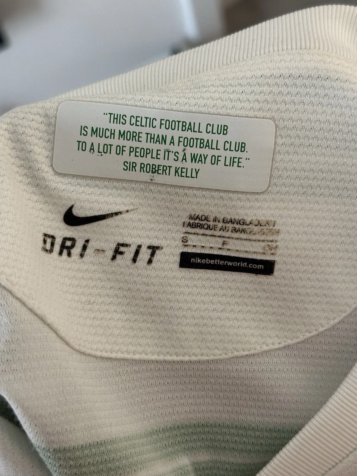 Nike Celtic Glasgow 2013 2014 Home Jersey Adidas Soccer Football Size US S / EU 44-46 / 1 - 7 Thumbnail