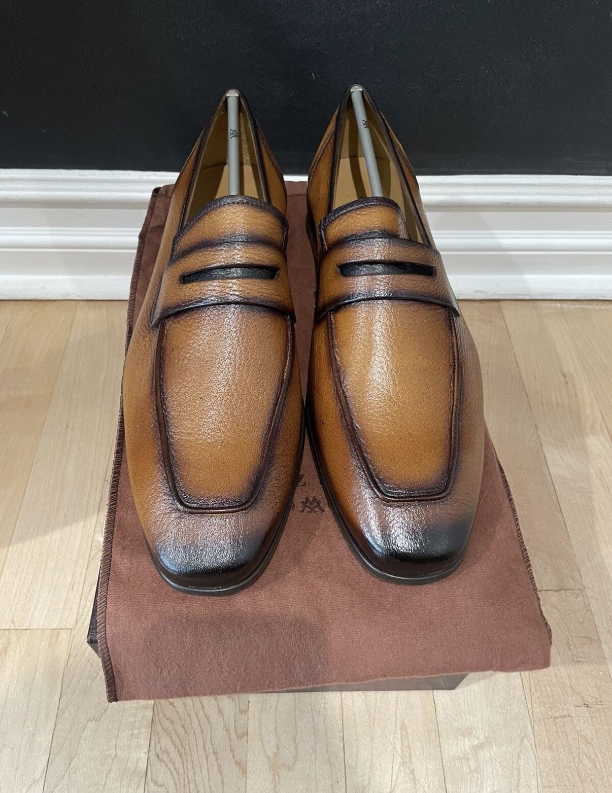 Mezlan Mezlan Loafers Cognac Size 11 with Box Size US 11 / EU 44 - 2 Thumbnail