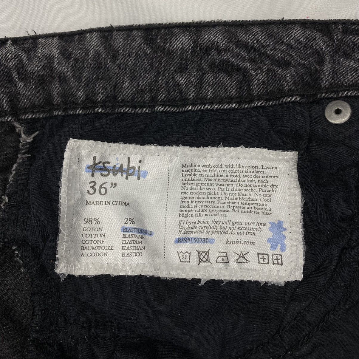 Ksubi Ksubi Chitch Heroism Denim Jeans Size US 36 / EU 52 - 7 Thumbnail
