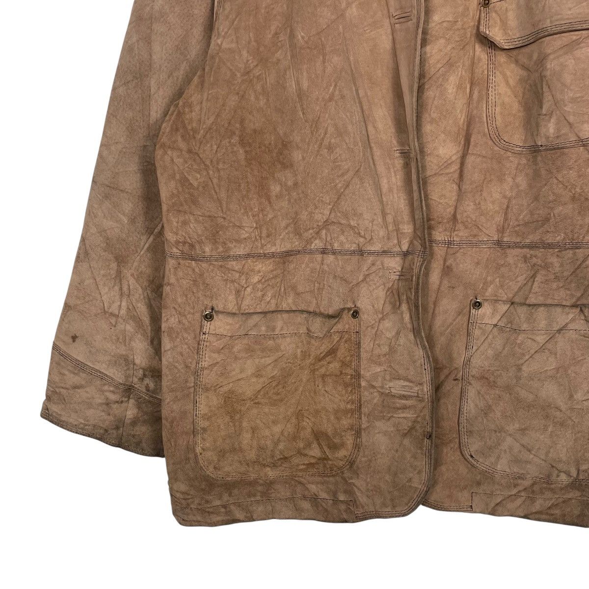 Other Pelle Donna Leather Jacket Size L / US 10 / IT 46 - 3 Thumbnail
