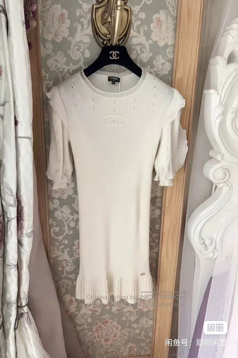 Chanel Chanel Wood-eared dress Size XXS / US 00 / IT 34 - 1 Thumbnail