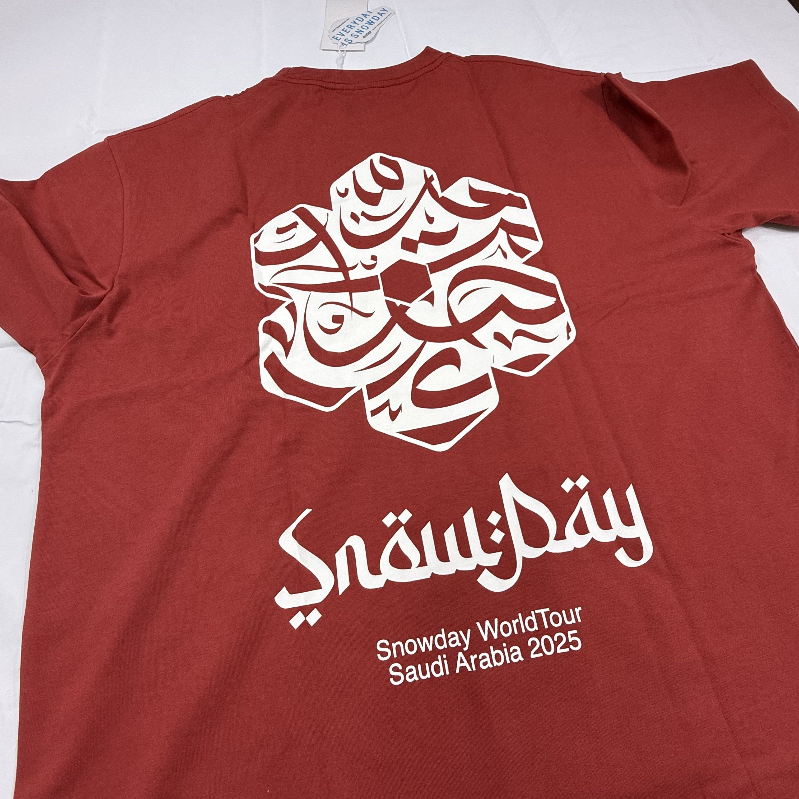 Snowday Snowday World Tour Saudi Arabia 2025 Graphic T-Shirt Size US XL / EU 56 / 4 - 11 Thumbnail