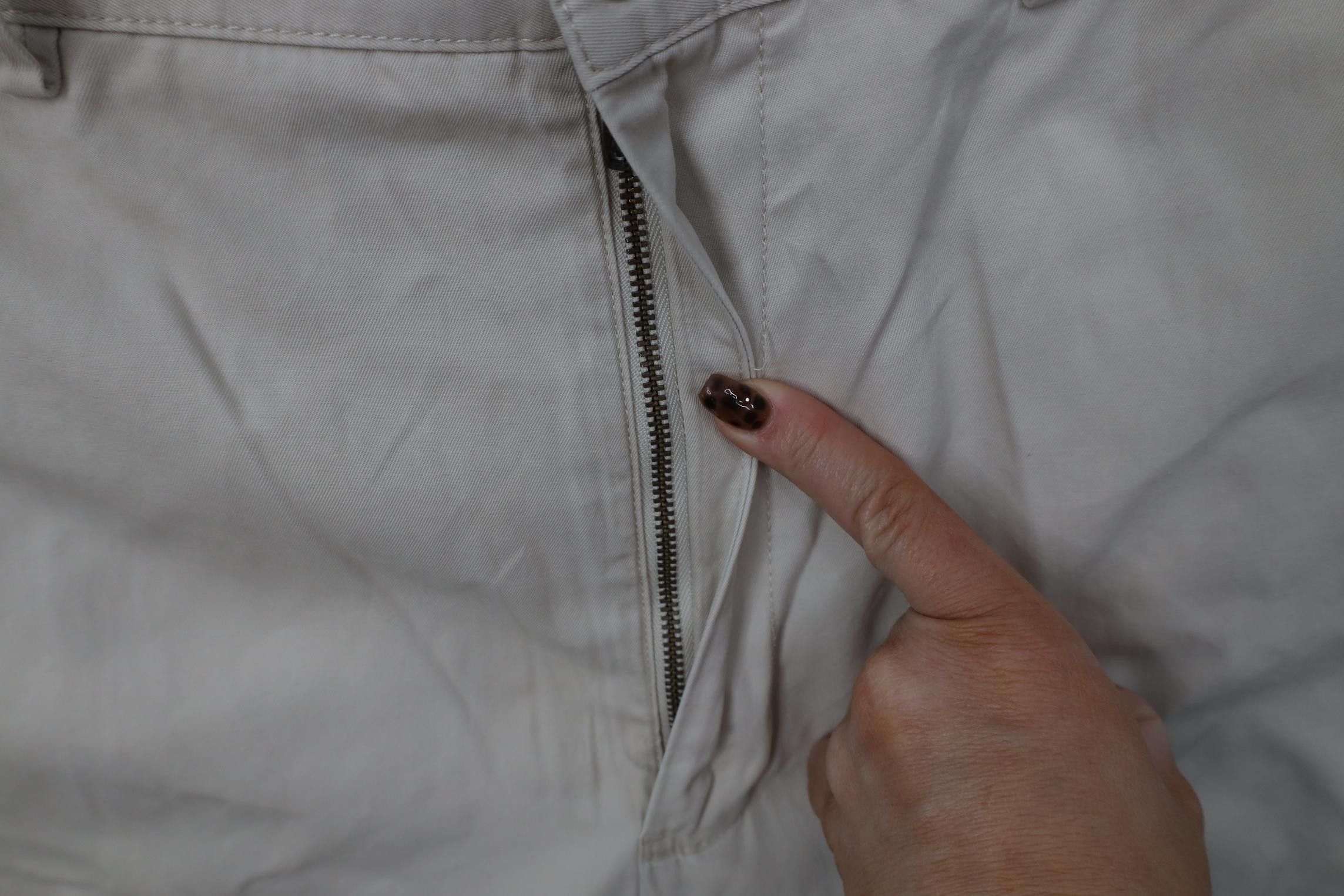 Polo Ralph Lauren Vintage 90s Ralph Lauren Wide Leg Chino Pants Stone Cotton Size US 40 / EU 56 - 7 Thumbnail