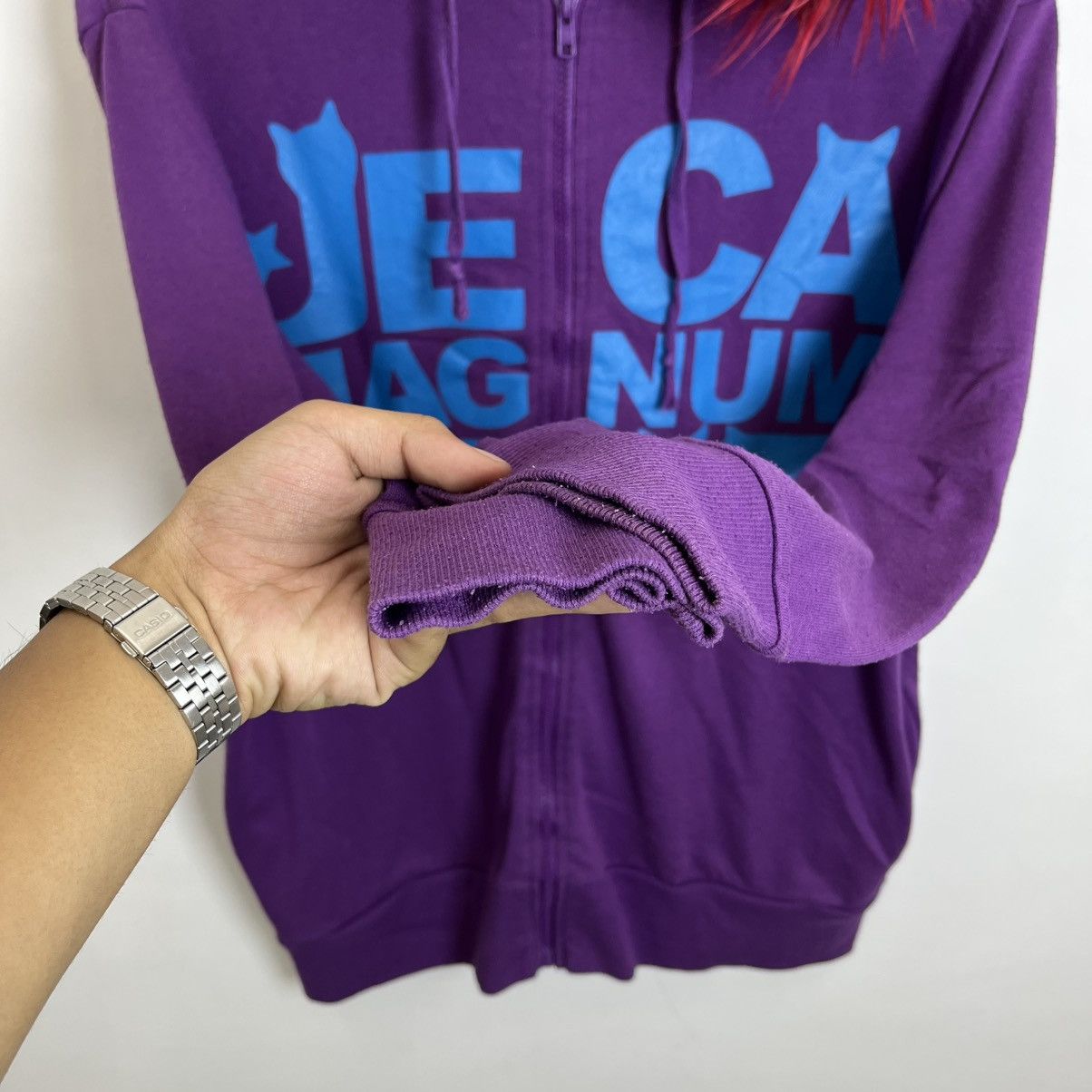 Hysteric Glamour JECA MB Fur zip up Hoodie Size US XL / EU 56 / 4 - 6 Thumbnail