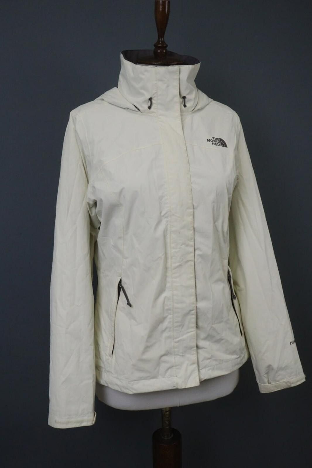 The North Face The North Face White Casual Zipper Hooded Jacket Size M Size M / US 6-8 / IT 42-44 - 4 Thumbnail