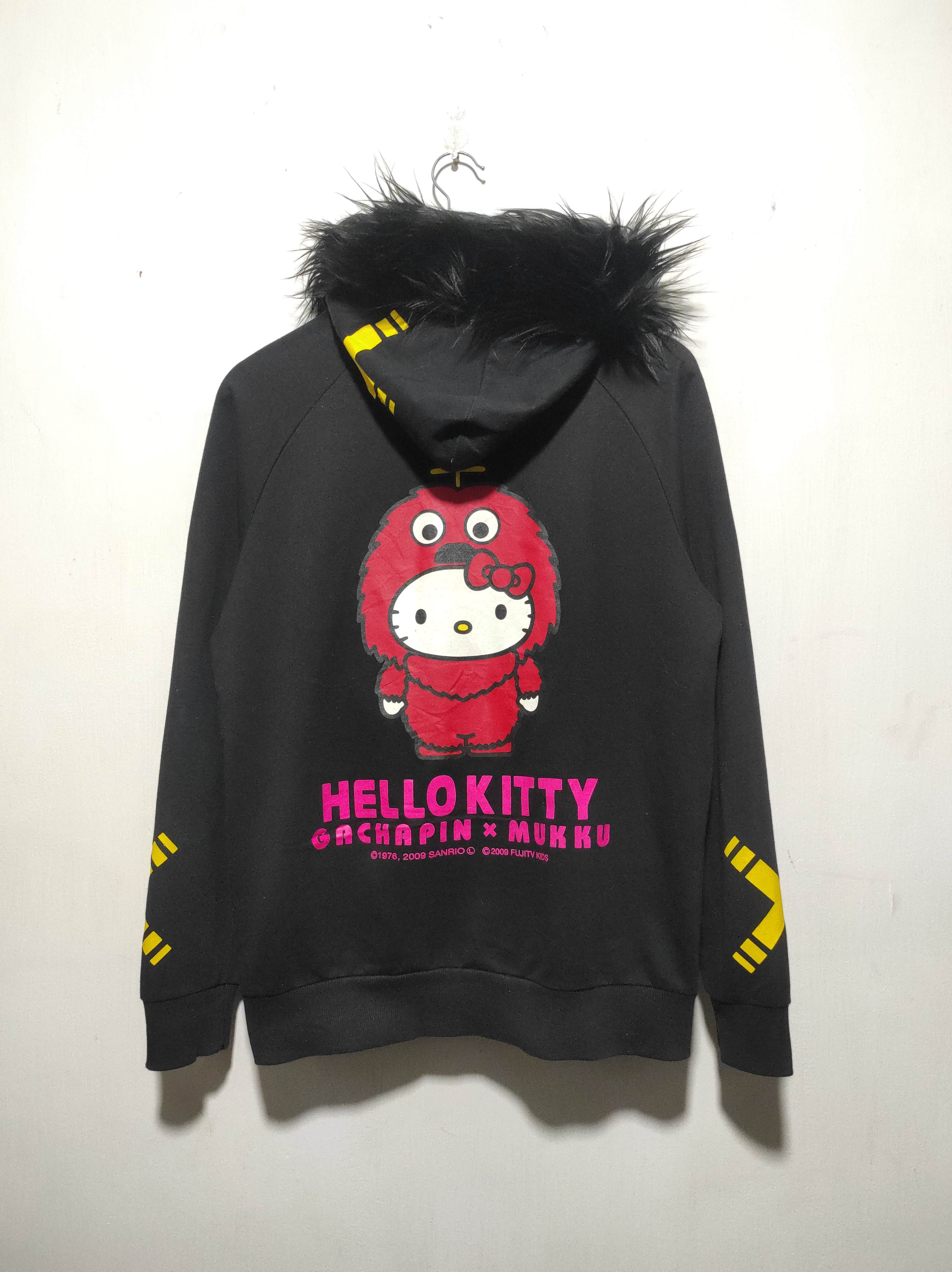 Anime Hello Kitty Gachapin x Mukku Fur Hoodie if6was9 LGB style Size US M / EU 48-50 / 2 - 14 Thumbnail