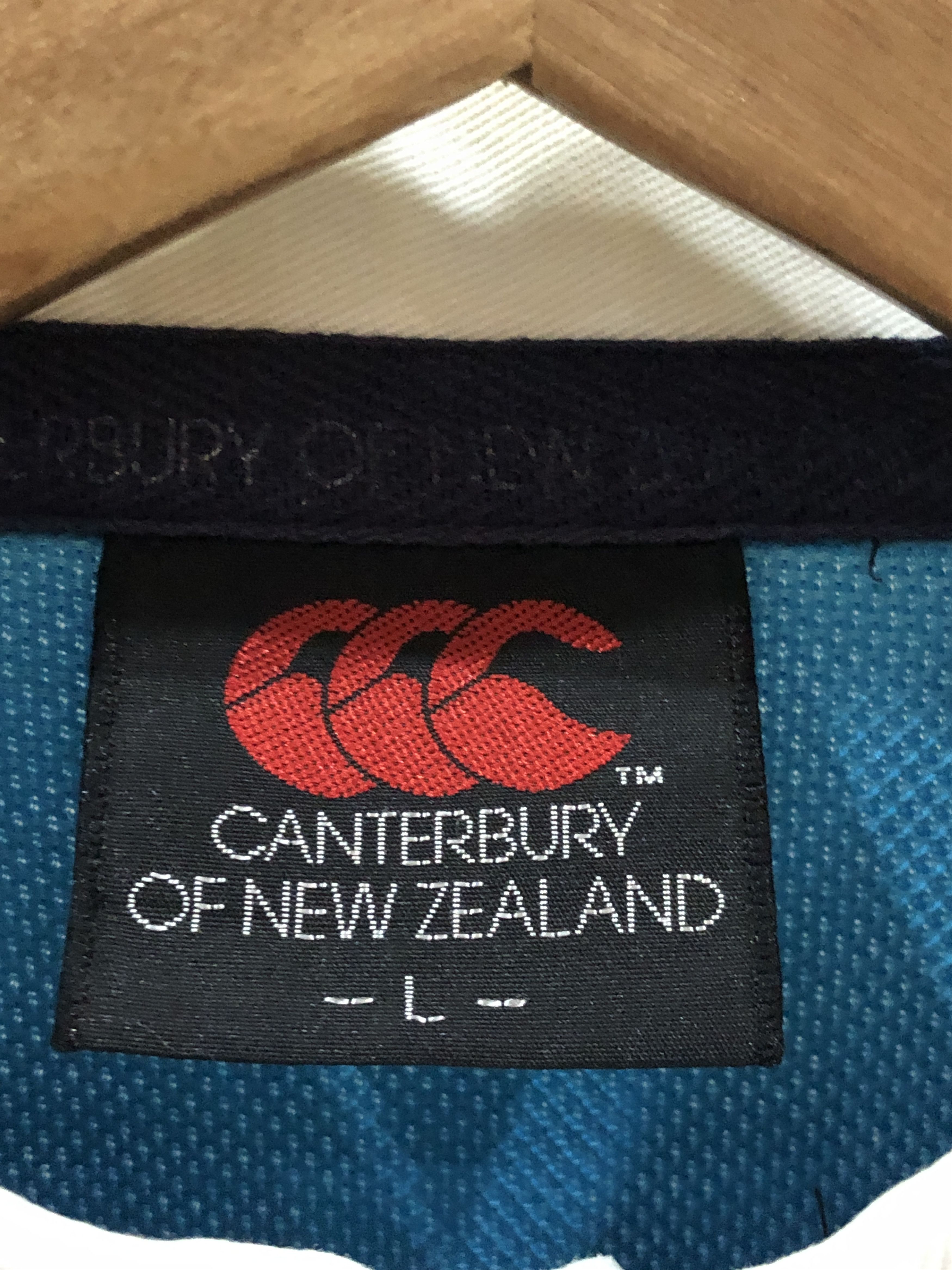 Canterbury of New Zealand Vintage Canterbury Embroidery Logo Polo Jersey Size US L / EU 52-54 / 3 - 9 Thumbnail