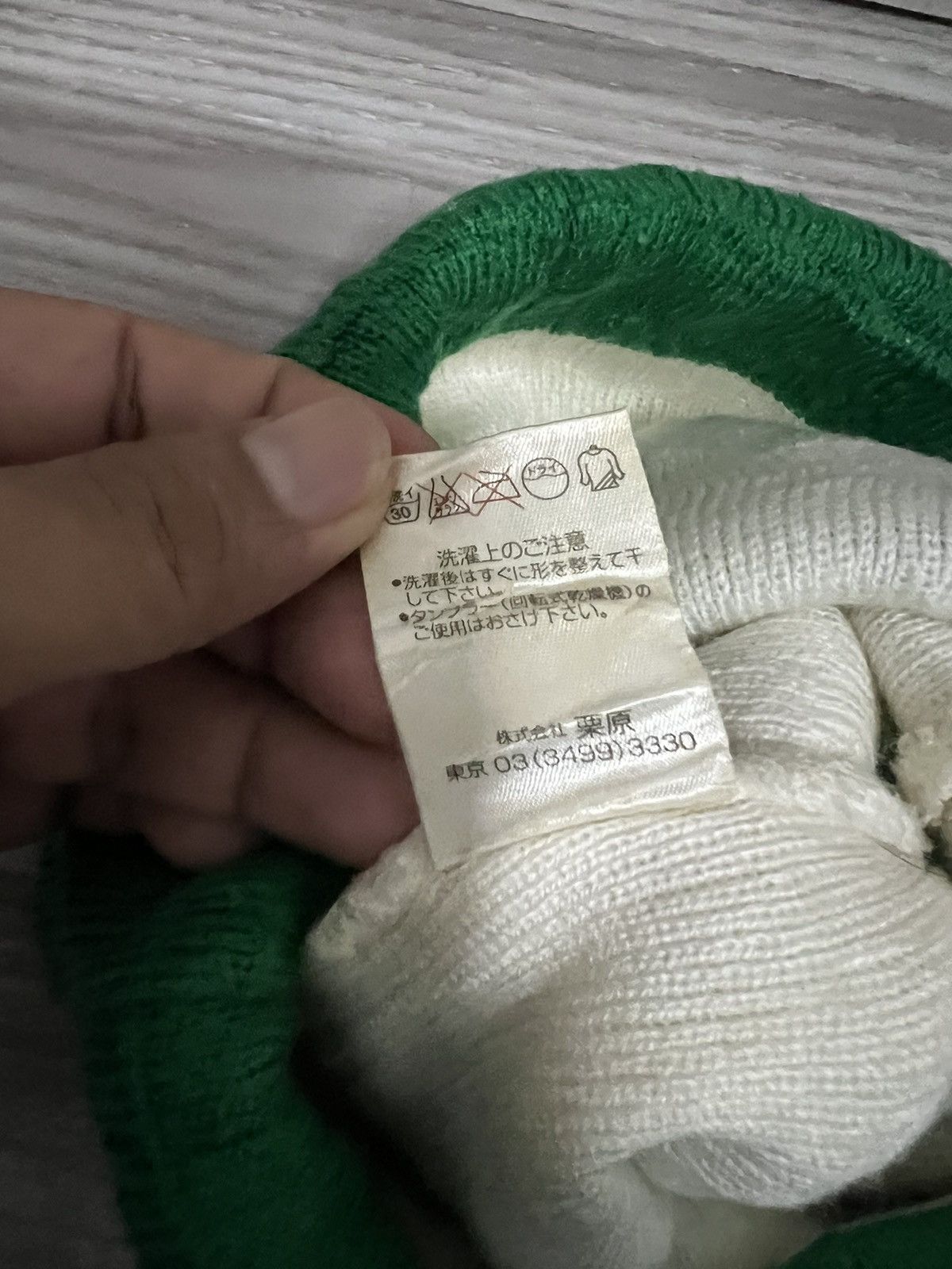 Adidas × Vintage Vintage Adidas Spell Out Beanie Hat Size ONE SIZE - 7 Thumbnail