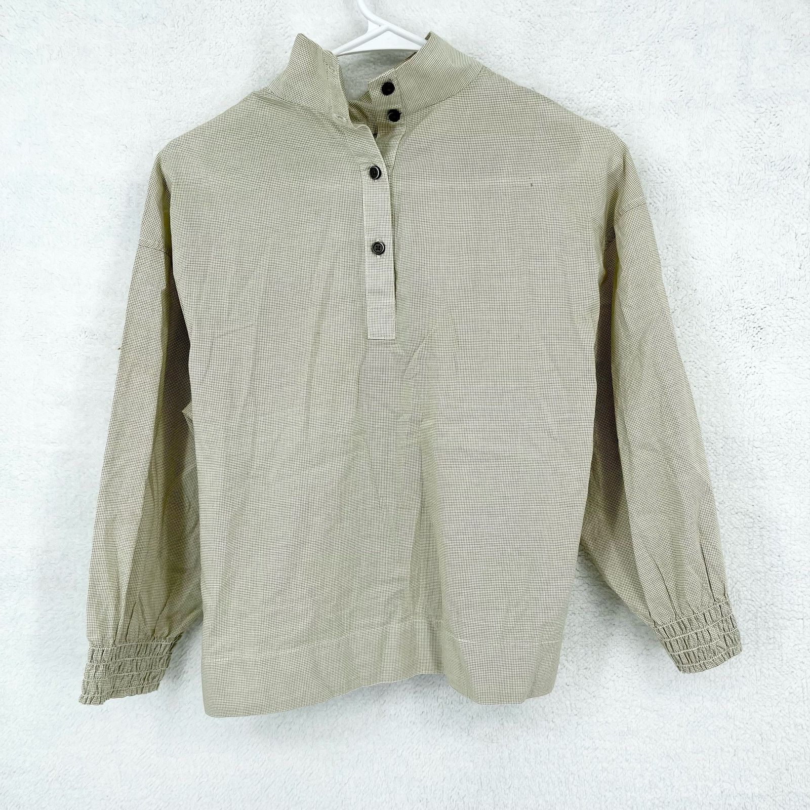 Everlane Everlane The Funnel-Neck Smock Button Back Top Business Size XS / US 0-2 / IT 36-38 - 3 Thumbnail