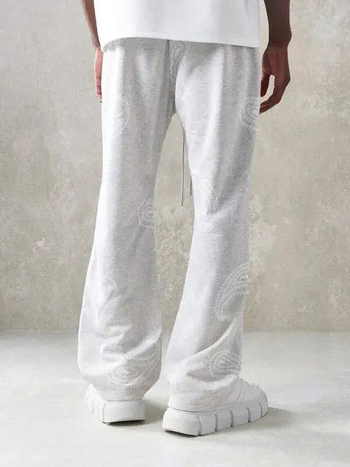 Japanese Brand DRIP Flare Y2K Sweatpants Size US 36 / EU 52 - 3 Thumbnail