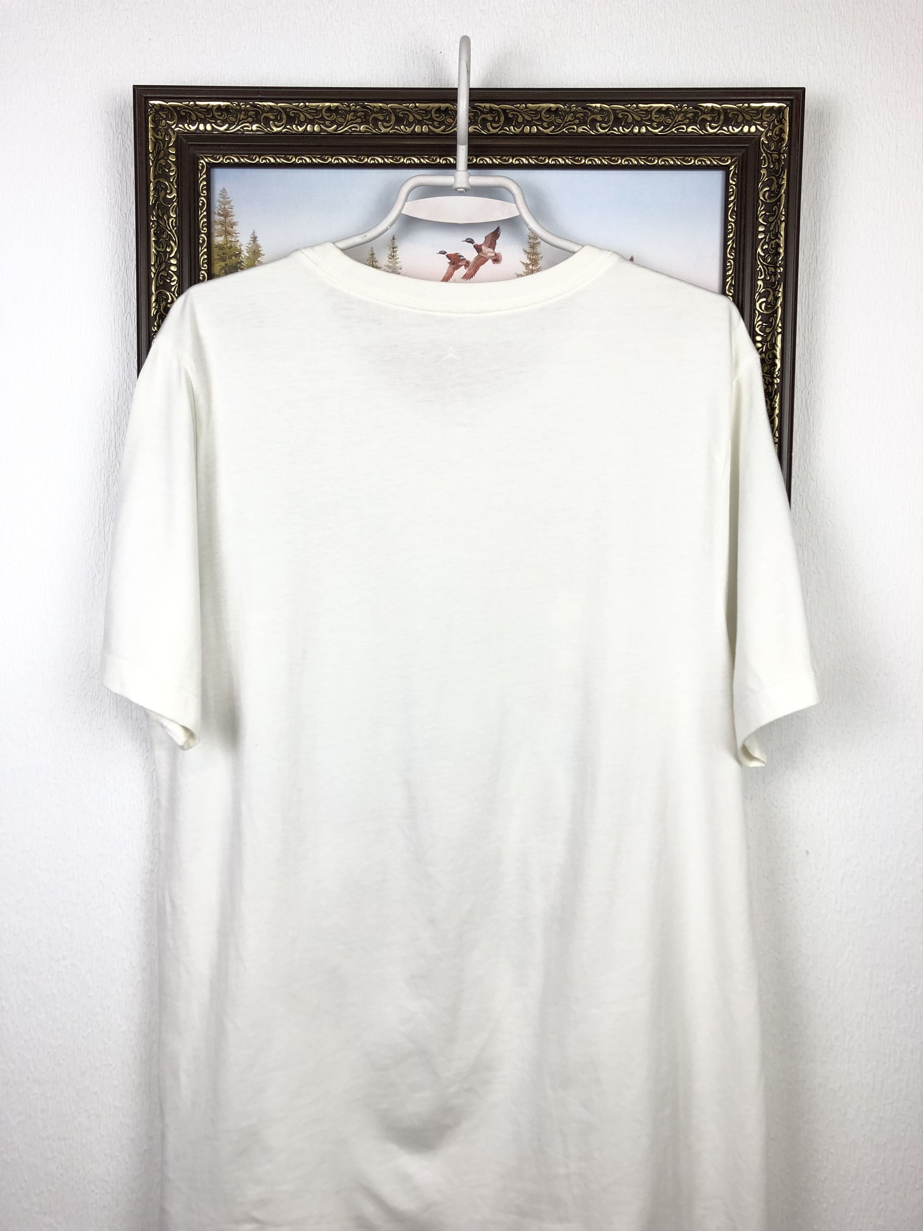 Nike Nike Jordan Over Print Big Logo NBA Shirt Mens Jersey Tee Size US L / EU 52-54 / 3 - 10 Thumbnail