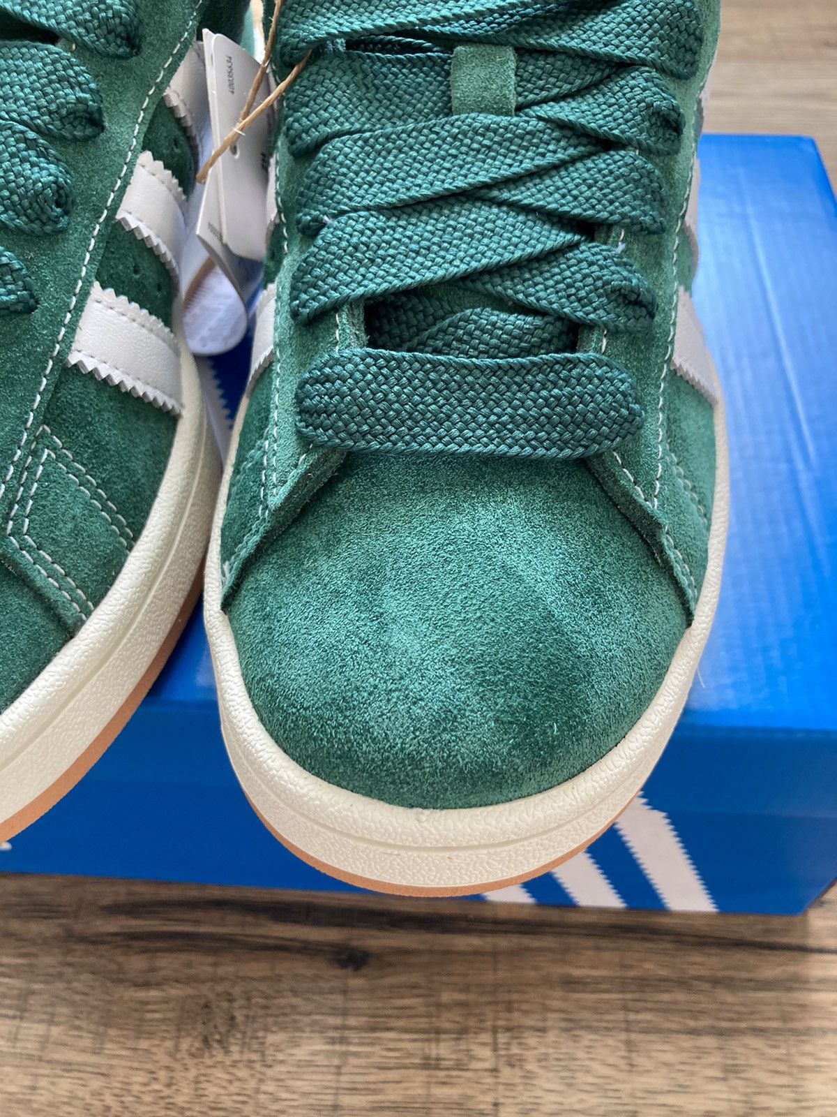 Adidas adidas Campus 00s Dark Green Cloud White (H03472) 38.5 EU Size US 6 / EU 39 - 5 Thumbnail
