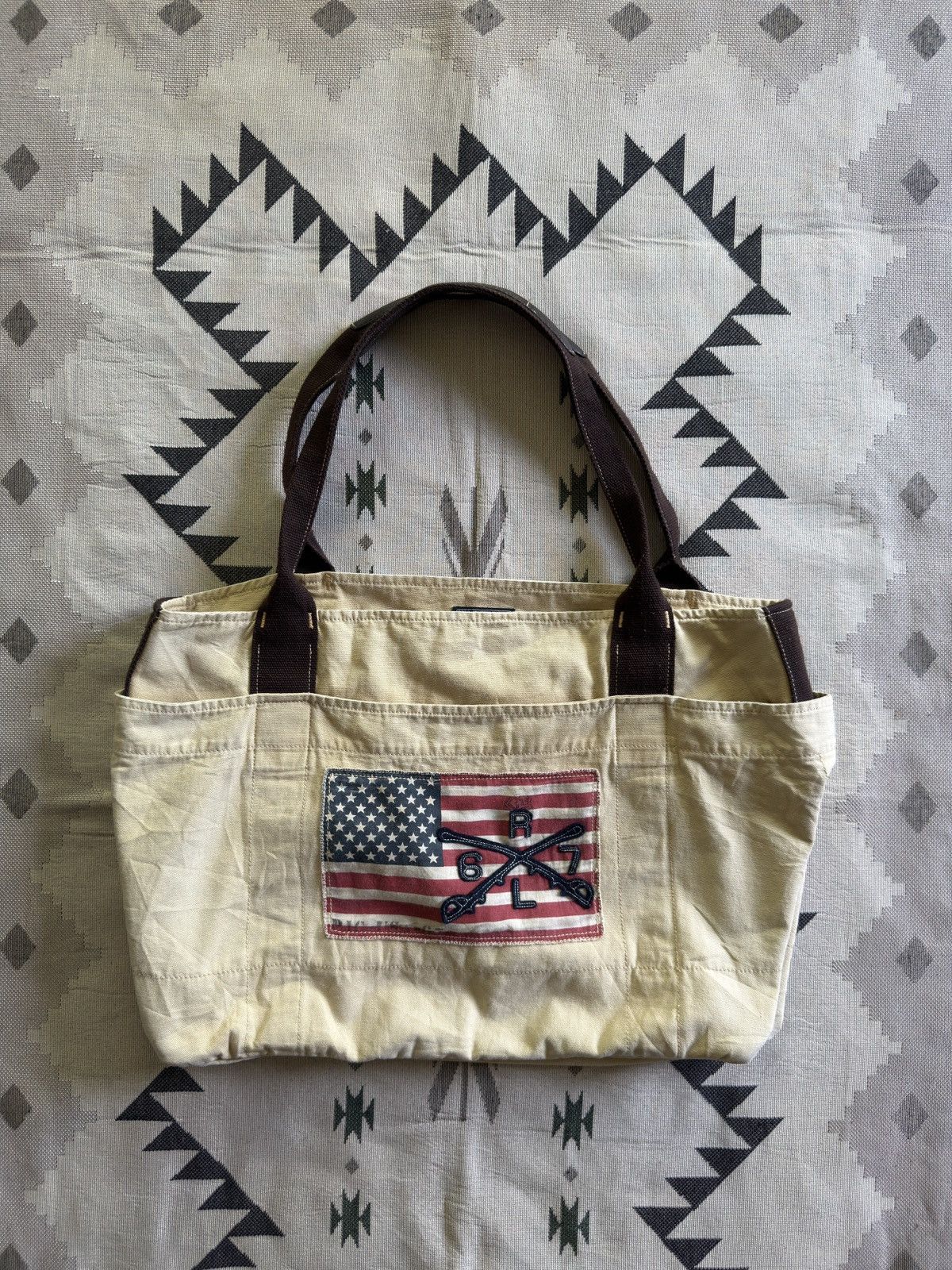 Polo Ralph Lauren Vintage 2000s Polo Ralph Lauren Totebag Size ONE SIZE - 1 Thumbnail