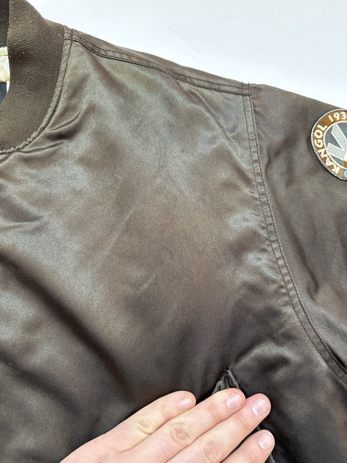 Kangol Vintage Kangol MA-1 Bomber Jacket Cropped Oversized Rare Size US M / EU 48-50 / 2 - 20 Thumbnail