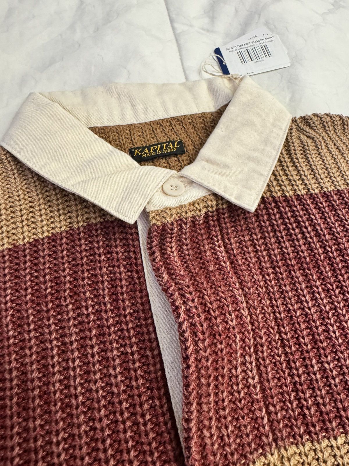Kapital Kapital Knitted Rugby sz: 3/XXL [NWT] Size US XL / EU 56 / 4 - 5 Thumbnail