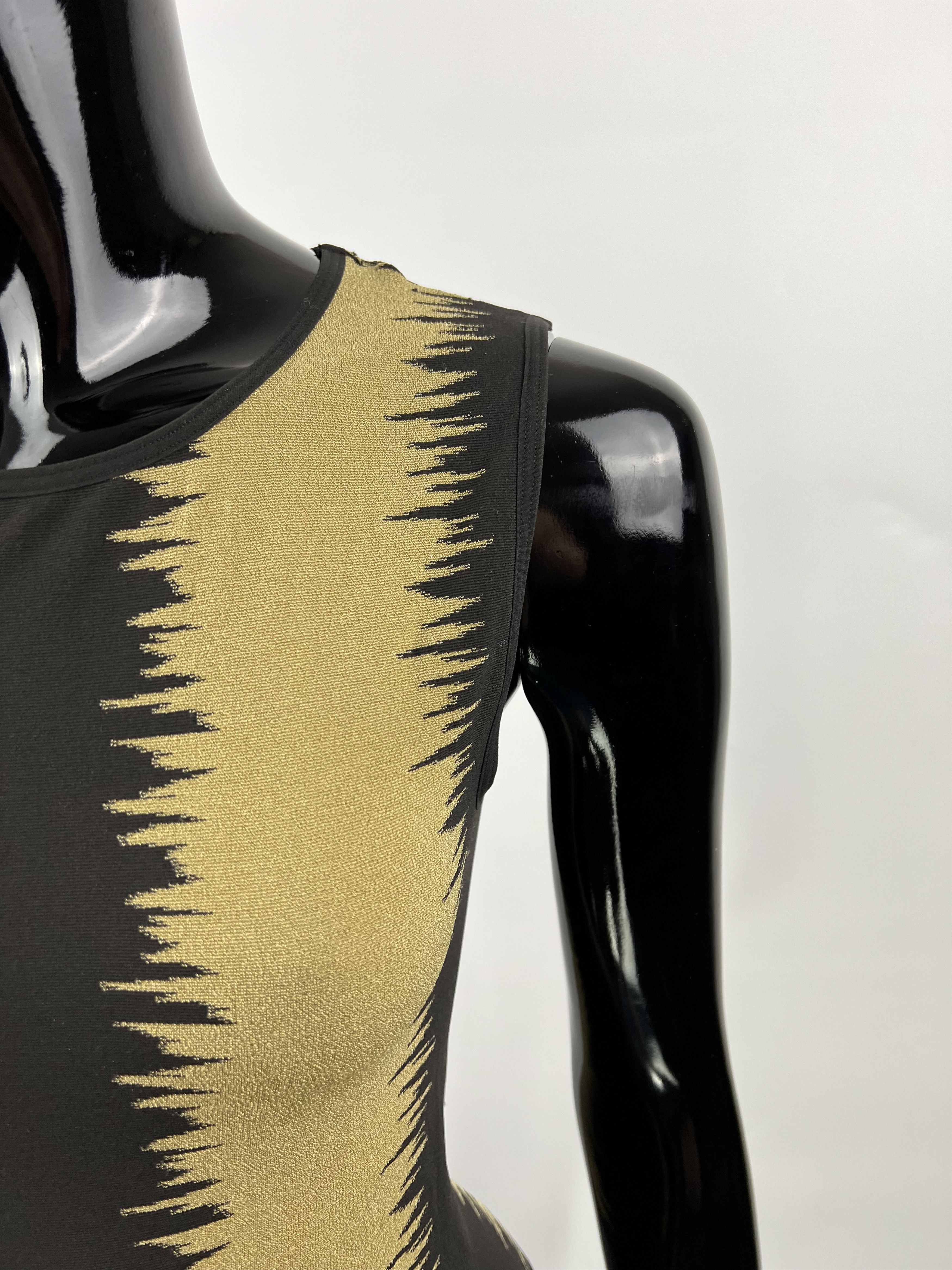 Wolford Wolford Black Gold Bodysuit Size M Size M / US 6-8 / IT 42-44 - 6 Thumbnail