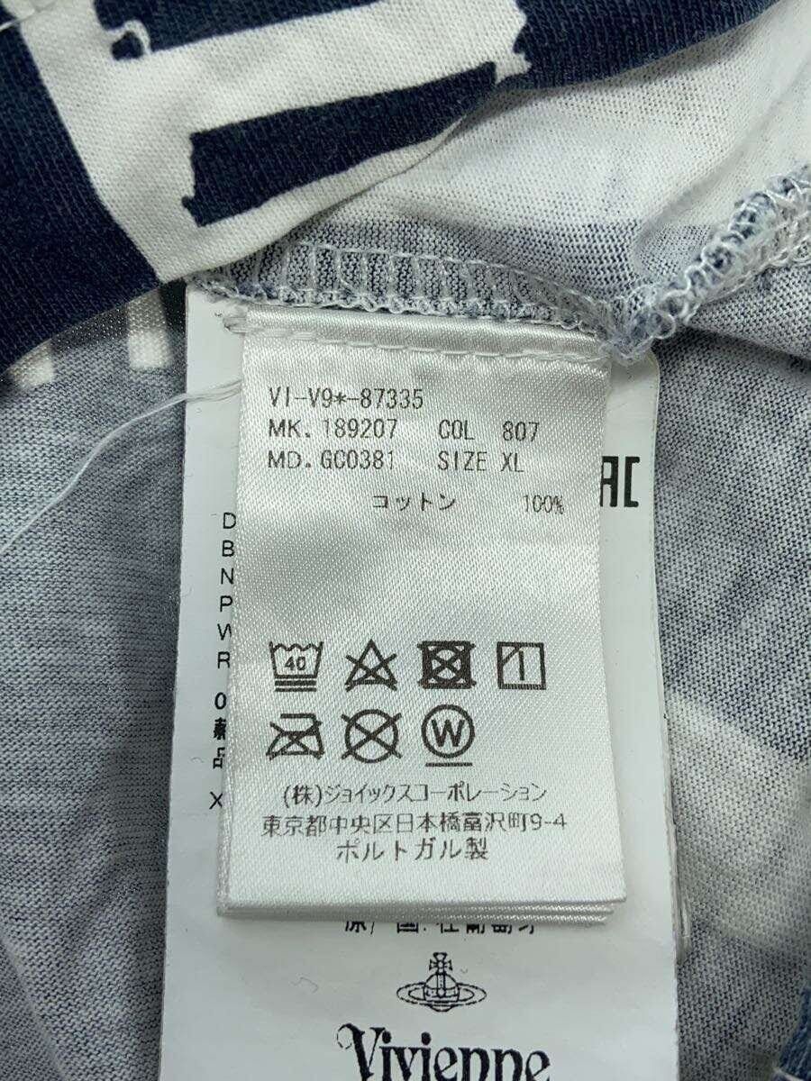 Vivienne Westwood Allover Text T-Shirt Size US L / EU 52-54 / 3 - 4 Thumbnail