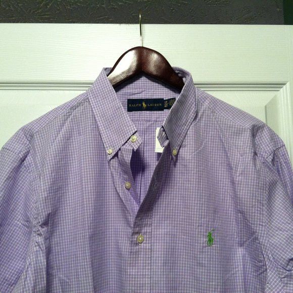 Polo Ralph Lauren POLO RALPH LAUREN MEN'S NEW 100%COTTON CASUAL SHIRT SIZE: 17 Size US XL / EU 56 / 4 - 5 Thumbnail