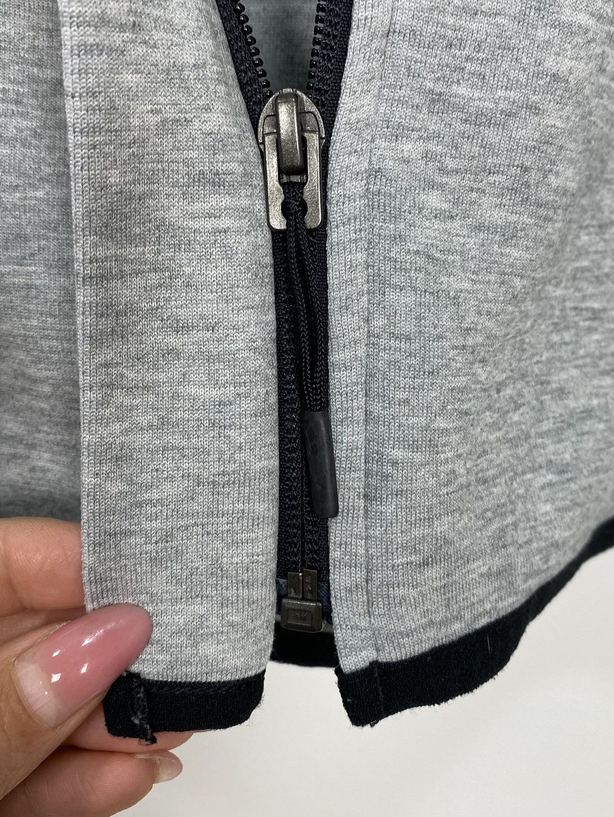 Nike Nike Tech Fleece Full Zip Cape Hoodie Sweatshirt Grey Drill Size XS / US 0-2 / IT 36-38 - 12 Thumbnail