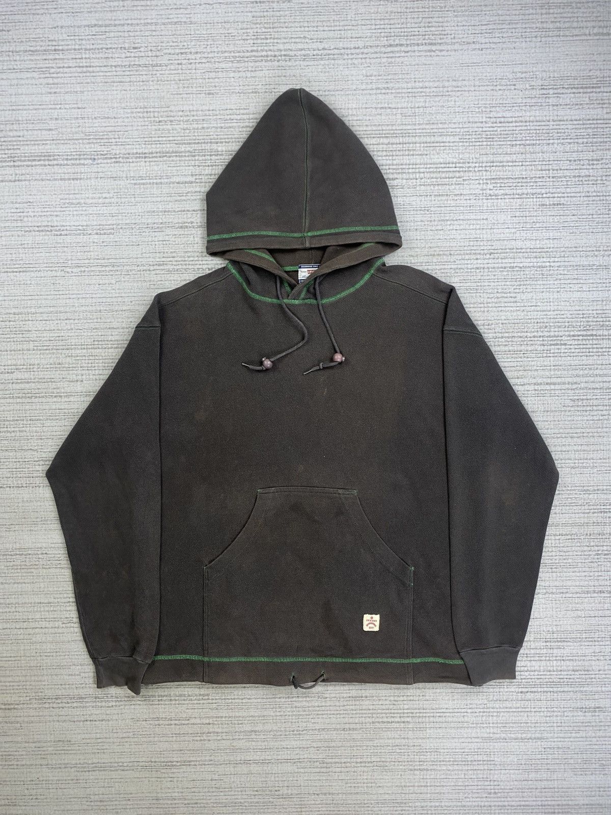 Levi's 🔥RARE Vintage 90s Levi’s Loose Style Hoodie Jacket Size US XL / EU 56 / 4 - 1 Thumbnail