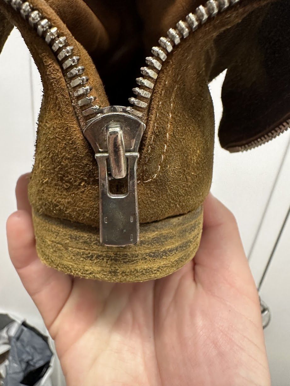 Guidi Collector piece: GUIDI. 987 Reverse bison. Horse lined. Size US 13 / EU 46 - 16 Thumbnail