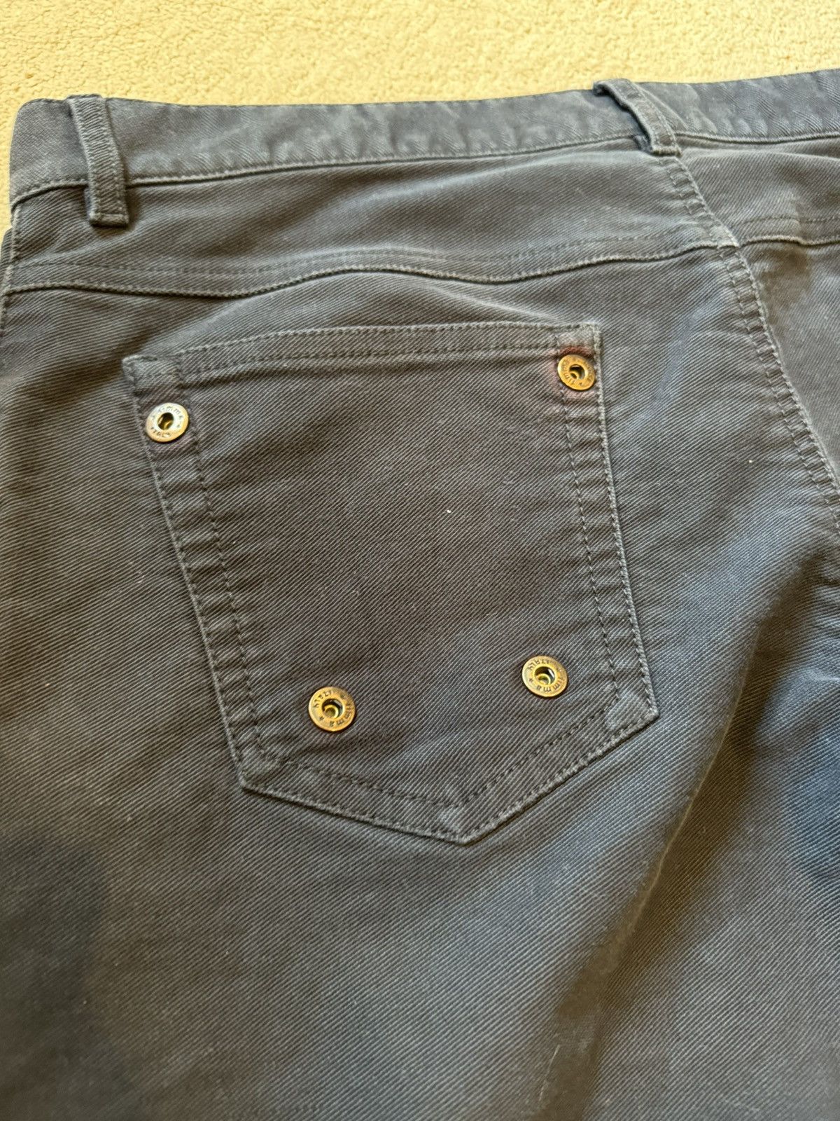 Balenciaga × Vintage Balenciaga Paris Denim Jeans Dark Navy Size US 32 / EU 48 - 4 Thumbnail