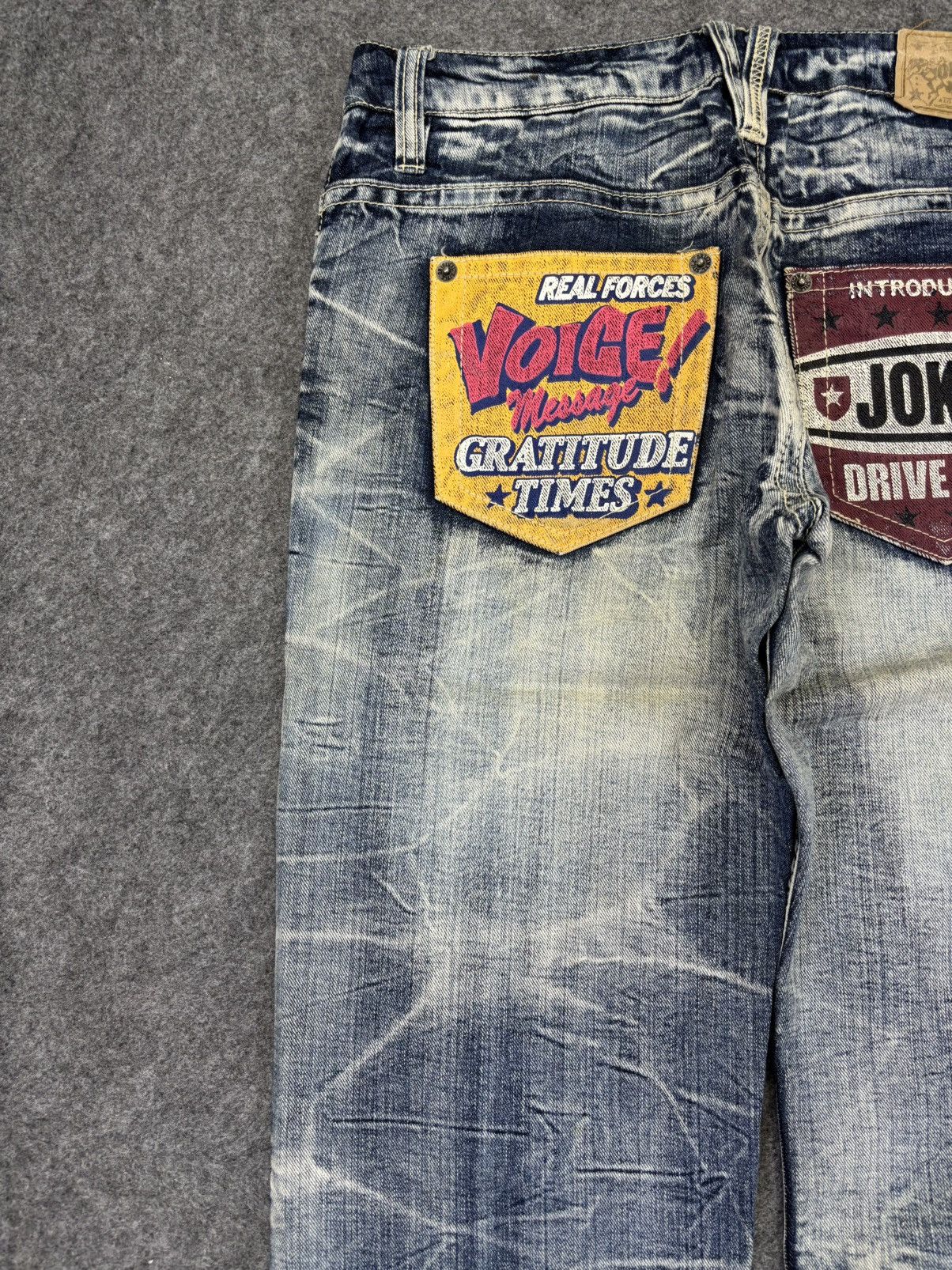 Seditionaries Very Rare Balism Crazy Wash Distressed Denim F696 Size US 32 / EU 48 - 11 Thumbnail