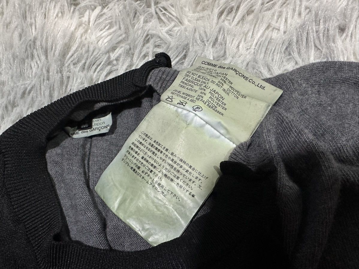 Comme des Garcons 🔥Comme Des Garcons Asymmetric Split Deconstructed Knit Ls Size US M / EU 48-50 / 2 - 11 Thumbnail