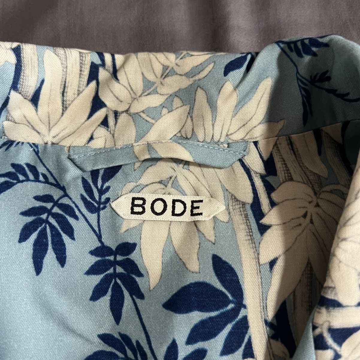 Bode Bode Bamboo Forest Short Sleeve Shirt Size US M / EU 48-50 / 2 - 3 Thumbnail