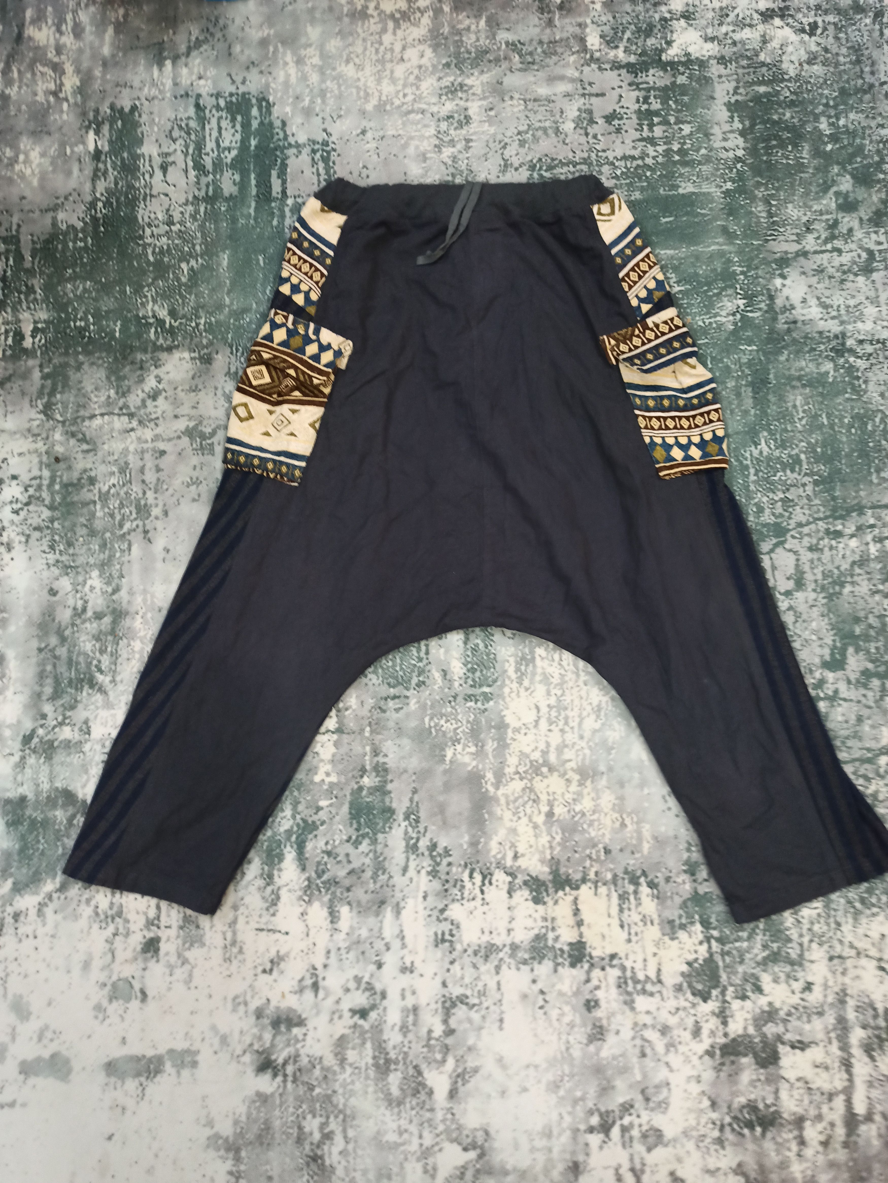 Japanese Brand Chaihane Nomayu Patchwork Men Sarouel Pant Amina Collection Size US 31 - 3 Thumbnail