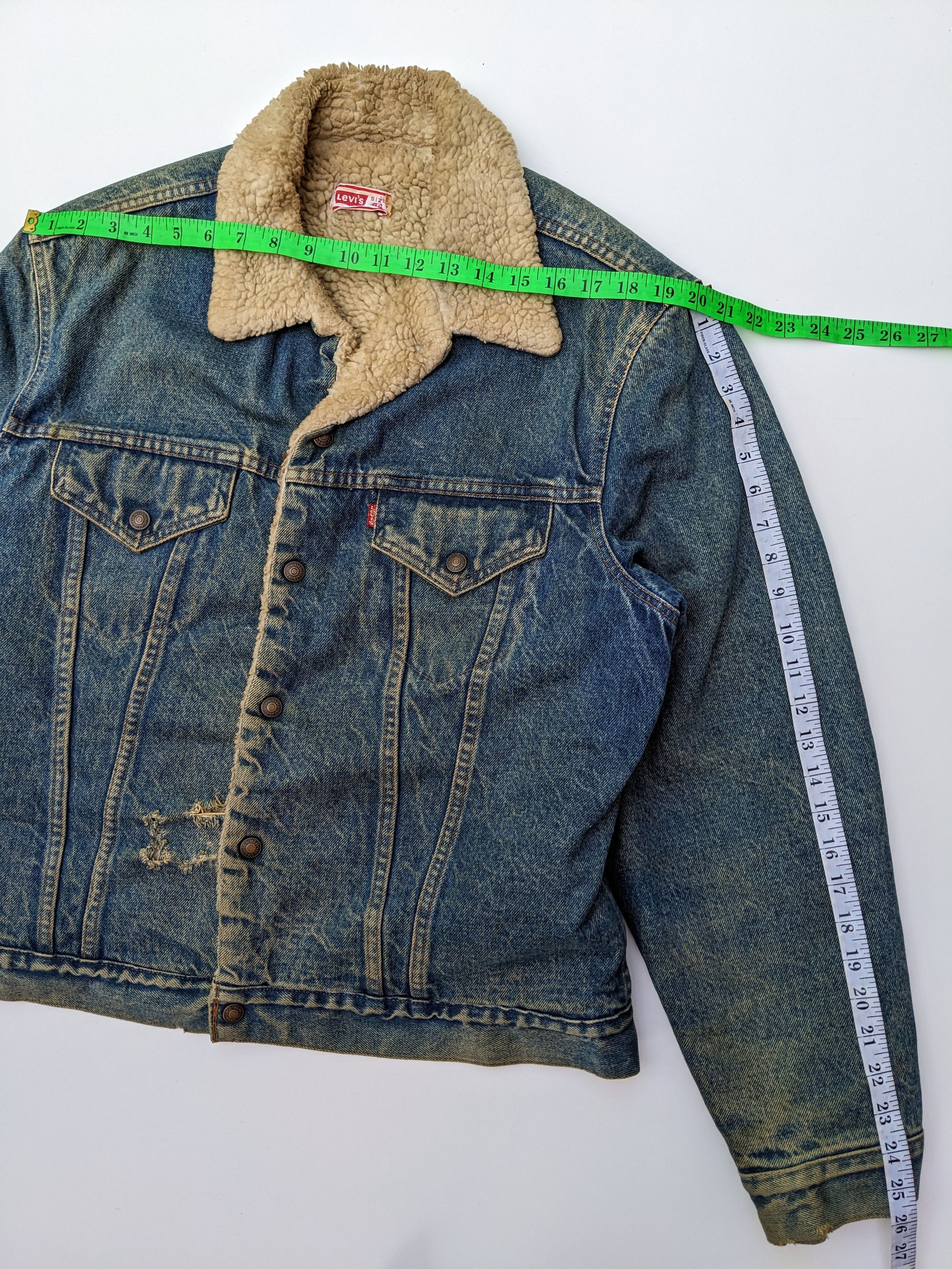Levi's × Levi's Vintage Clothing × Vintage Vintage 70s Levi's trucker sherpa jacket Size US L / EU 52-54 / 3 - 8 Thumbnail