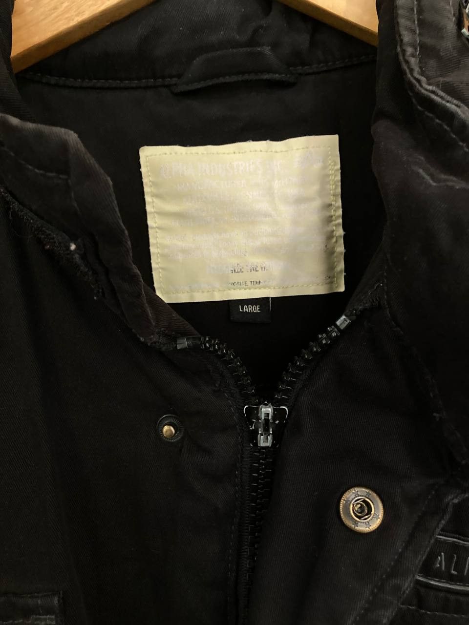 Alpha Industries × Vintage Vintage Alpha Industries M65 U.S Military Jacket Size US XL / EU 56 / 4 - 7 Thumbnail