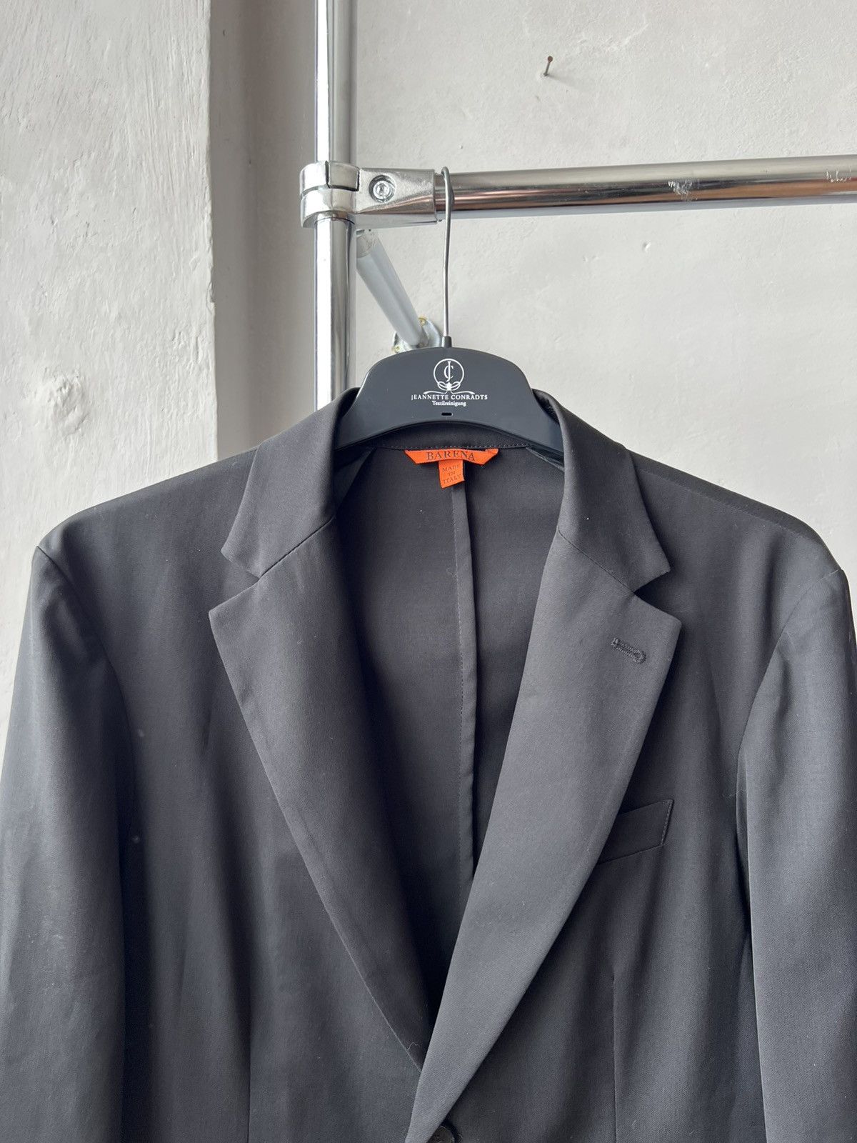 Barena Venezia BARENA VENEZIA BLACK CLASSIC MENS WOOL BLAZER JACKET SIZE 50 Size 50R - 6 Thumbnail