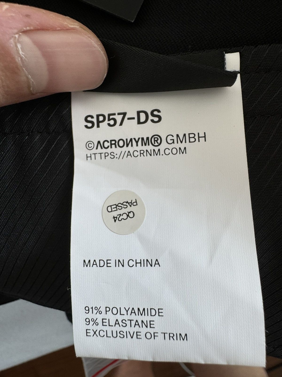 Acronym SP57-DS Schoeller® Dryskin™ Cargo Short Pant Size US 30 / EU 46 - 11 Thumbnail