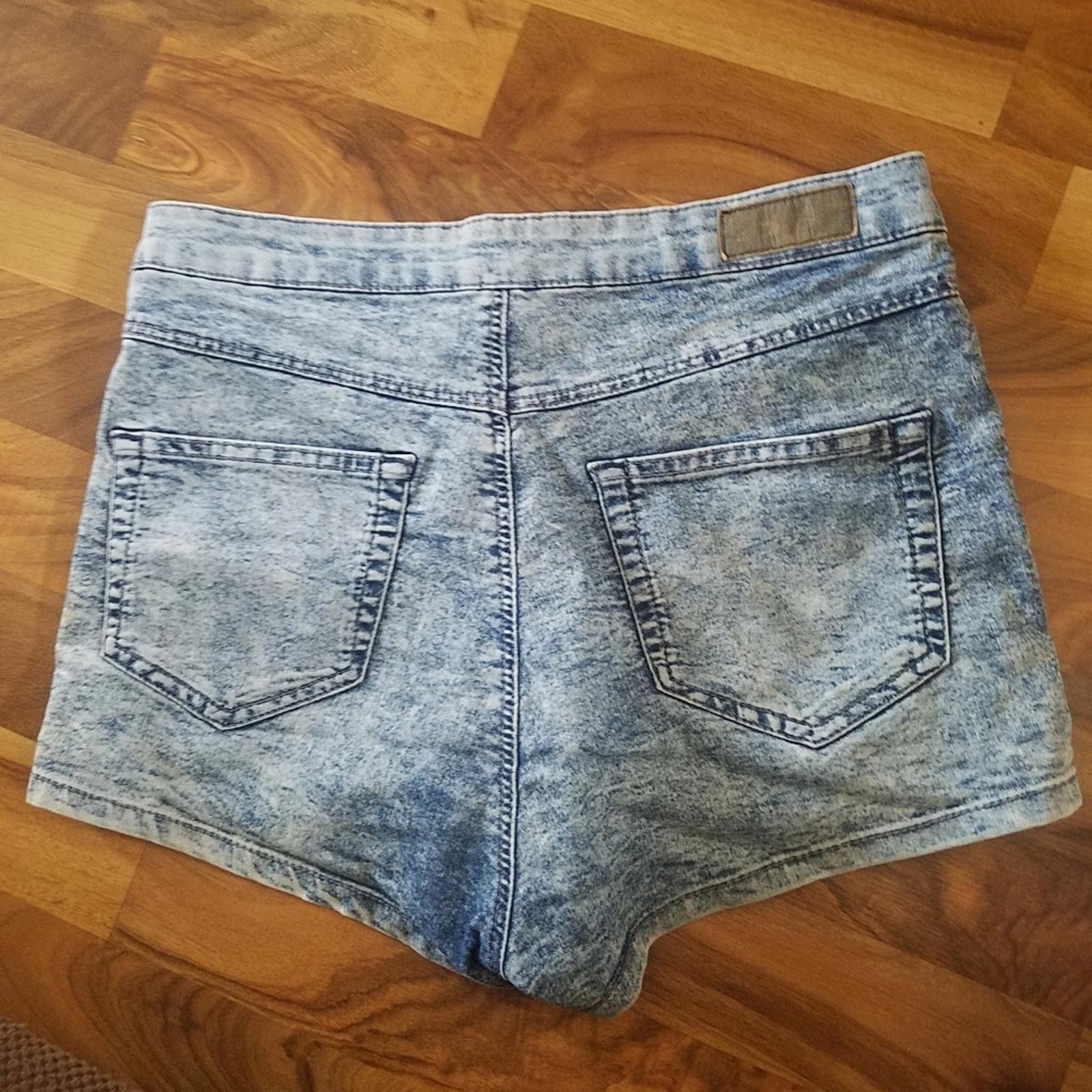 Designer Clockhouse Denim Blue Shorts Size 6 Size 28" / US 6 / IT 42 - 2 Thumbnail