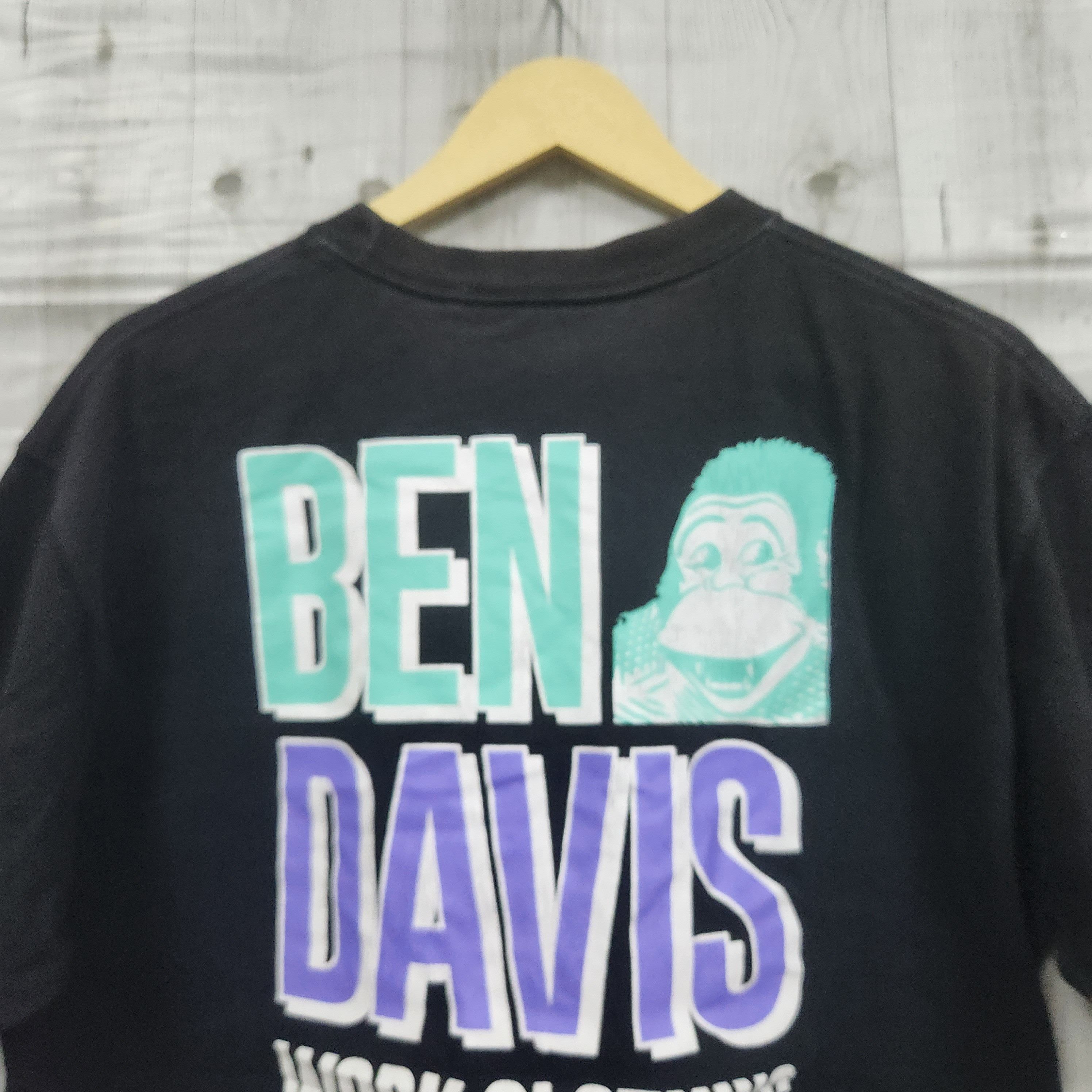Ben Davis Vintage Y2K Ben Davies Big Logo TShirt Size US L / EU 52-54 / 3 - 3 Thumbnail